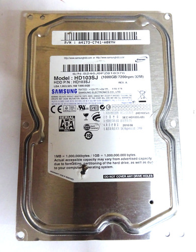 Samsung hd103sj hdd sata - *hd103sj*,