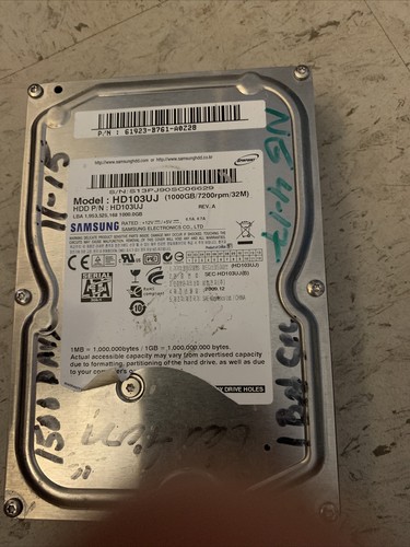 Samsung spinpoint hd103uj - spinpoint, f1