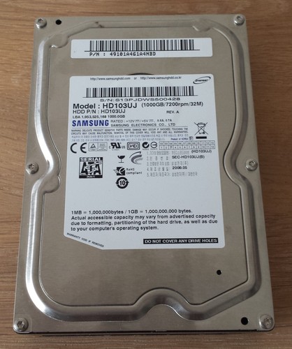 Samsung hd103uj sata 3 - hd103uj, tb